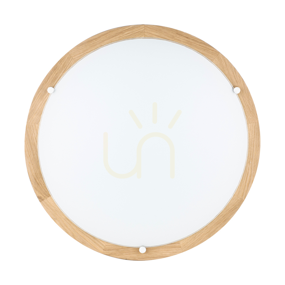 Kontrollera Vox taklampa, oljad ek, 4xE27, Ø55 cm Vox taklampa, oljad ek, 4xE27, Ø55 cm