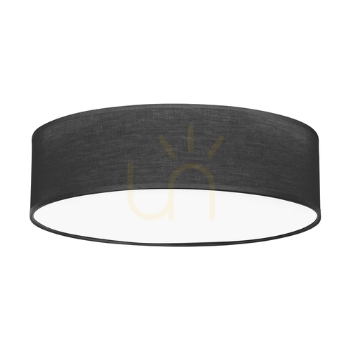 Kontrollera Ignis taklampa, vit, svart skärm, 4xE27, Ø48 cm