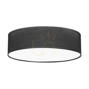 Ignis taklampa, vit, svart skärm, 4xE27, Ø48 cm small 0