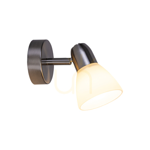 Alga vägglampa 1xE14 Max. 40 W, satinvit, 16,5 cm small 2