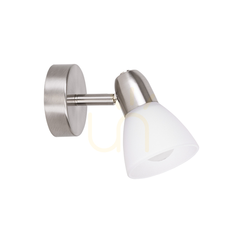 Kontrollera Alga vägglampa 1xE14 Max. 40 W, satinvit, 16,5 cm