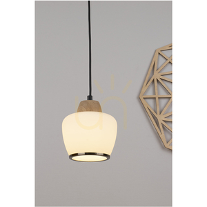 Rondas taklampa 1xE14 Max. 40 W, oljad ek/klar/vit/krom, Ø 10,3 cm small 2