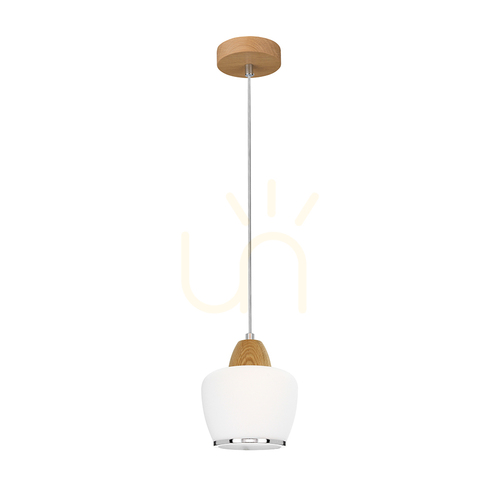 Kontrollera Rondas taklampa 1xE14 Max. 40 W, oljad ek/klar/vit/krom, Ø 10,3 cm