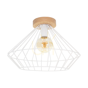Kiara taklampa, 1xE27, Max. 60 W, oljad ek/vit, Ø 40 cm small 0