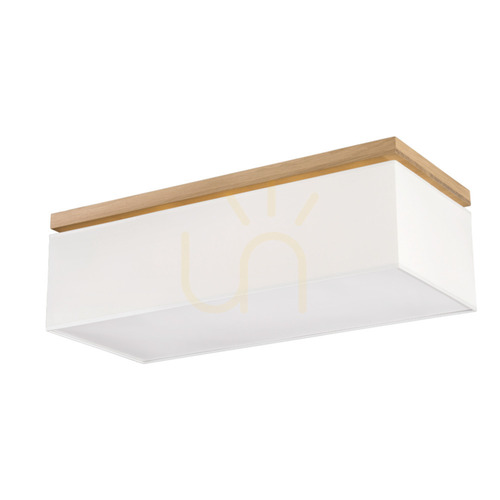 Kontrollera Sedos taklampa, 4xE27, Max. 25 W, oljad ek/vit, 70 cm