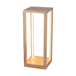Tavoli 1xLED-bordslampa, 33 W, oljad ek/svart/beröringsdimmer, 25 cm small 2