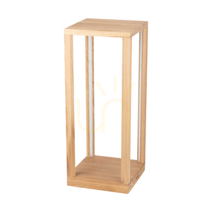 Tavoli 1xLED-bordslampa, 33 W, oljad ek/svart/beröringsdimmer, 25 cm small 0
