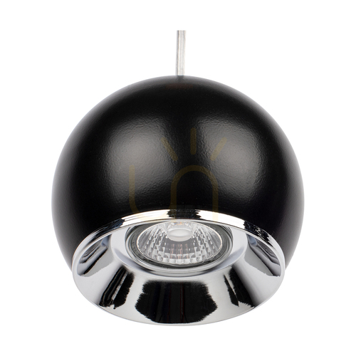 Kontrollera Spot Light BALL WOOD 5143374 pendellampa, oljad ek och svart, 3×GU10, 52 cm