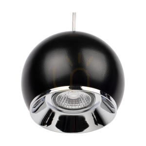 Spot Light BALL WOOD 5143374 pendellampa, oljad ek och svart, 3×GU10, 52 cm small 2