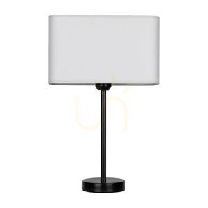 Cassida bordslampa 1xE27 40 W svart/grå 30 cm small 0