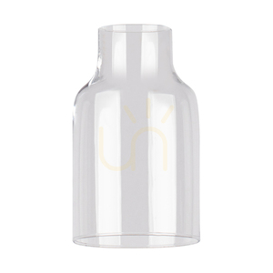 Alessandro taklampa, 1xE27, Max. 60 W, bok- och valnötsträ / svart metall / svart PVC-sladd / lampskärm i klart glas, Ø 10 cm small 1