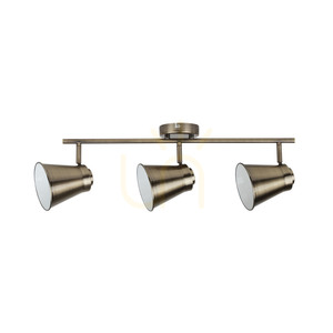 Amanda taklampa, 3xE27, Max. 60 W, metallpatina, 64,5 cm small 0