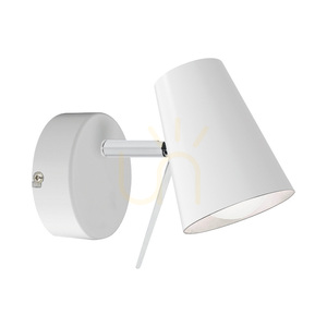 Astrid vägglampa 1xE14 Max. 40 W, vit metall, 17 cm small 0
