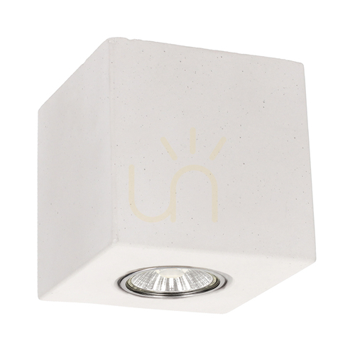 Kontrollera Spot Light Concretedream 2076137 takarmatur – vit betong, 10 cm, GU10