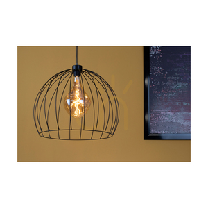 Coop taklampa 1xE27 Max. 60 W svart metall-/svart PVC-kabel, Ø 49 cm small 1