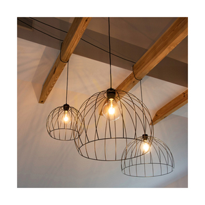 Coop taklampa 1xE27 Max. 60 W svart metall-/svart PVC-kabel, Ø 57 cm small 1
