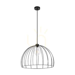 Coop taklampa 1xE27 Max. 60 W svart metall-/svart PVC-kabel, Ø 57 cm small 0