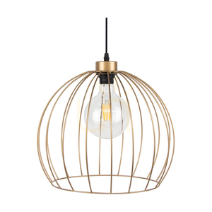 Coop taklampa, 1xE27, Max. 60 W, guldmetall/svart PVC-kabel, Ø 37 cm small 1