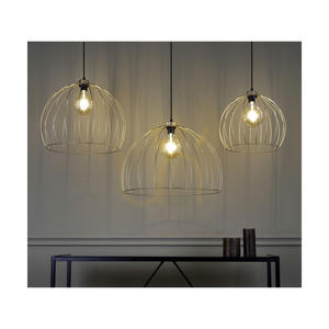Coop taklampa, 1xE27, Max. 60 W, guldmetall/svart PVC-kabel, Ø 37 cm small 3