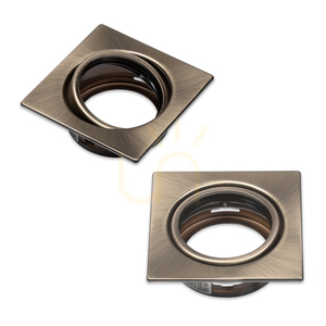 Cristaldream taklampset, 3xGU10, Max. 50 W, metallpatina, 8,3 cm small 2