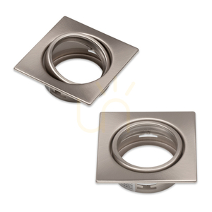 Cristaldream takspotlightsats, 3xGU10, Max. 50 W, satinmetall, 8,3 cm small 2
