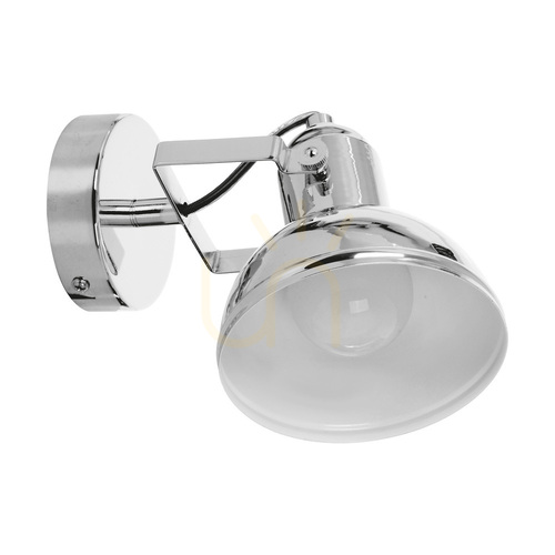 Kontrollera Edit vägglampa, 1xE27, Max. 60 W, krommetall, 14,5 cm
