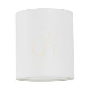 Mild taklampa, 2xE27, Max. 25 W, betonggrå/svart metall/vit, 35 cm lampskärm small 1