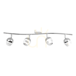 Hypnos taklampa, 4xG9, Max. 28 W, krom/vit metall, 76,5 cm small 0