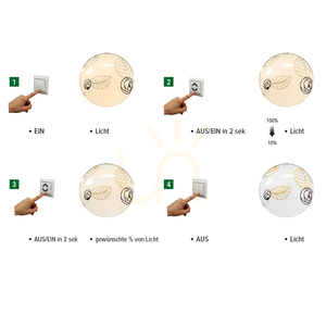 Taklampa Indiana, inklusive 1 st LED-lampa 2700K 30W, kromad metall/vit glasskärm, Ø50 cm small 1