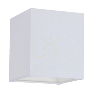 Taklampa Inger, 1xE27, Max. 25 W, bok- och valnötsträ, vit, 13,5 cm lampskärm small 1