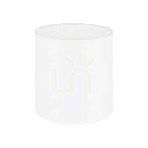Jenta bordslampa, 1xE27, Max. 25 W, bok- och valnötsträ, svart PVC-sladd, vit lampskärm, 13,5 cm small 1