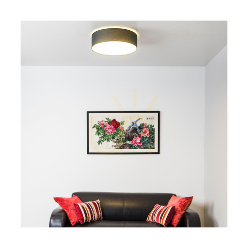 Kontrollera Spot Light Josefina 4782802 LED-plafond, antracit/vit, Ø28 cm, 13 W, 2700 K