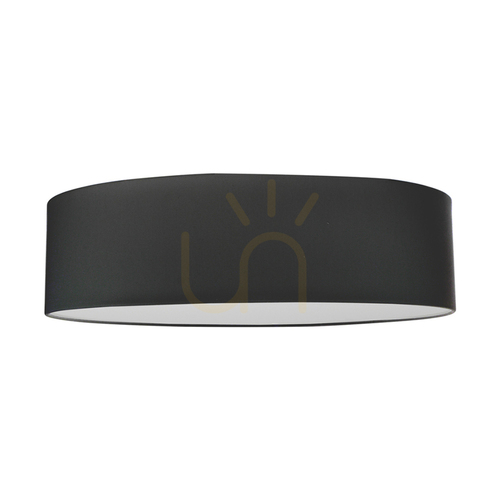 Kontrollera Taklampa Josefina, 4xE27, Max. 25 W, vit metall/antracitfärgad skärm, Ø 48 cm