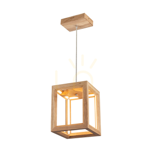 Kago LED-pendellampa, 1xLED, 3000 K, 21 W, oljad ek/genomskinlig PVC-sladd, 22 cm small 1