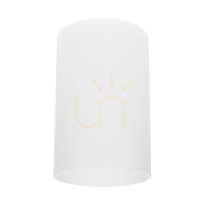 Karla taklampa, 3xE27, Max. 60 W, betonggrå/genomskinlig PVC-sladd/vit glasskärm, Ø 32 cm small 2