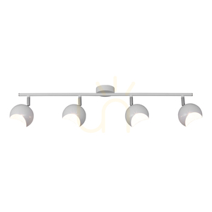 Kita taklampa, 4xG9, Max. 28 W, krom/vit metall, 83 cm small 1