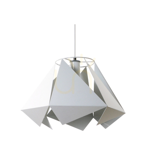 Kite taklampa 1xE27 Max. 60 W, vit metall/vit PVC-kabel, Ø 38 cm small 1