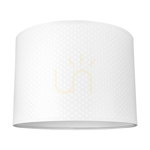 Leila bordslampa, 1xE27, Max. 40 W, krommetall / transparent PVC-sladd / lampskärm av papper och PVC med prickmönster, Ø 25 cm small 2