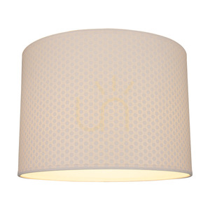 Leila bordslampa, 1xE27, Max. 40 W, krommetall / transparent PVC-sladd / lampskärm av papper och PVC med prickmönster, Ø 25 cm small 3