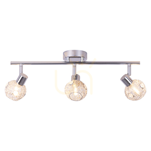 Lena taklampa, 3xG9, Max. 28 W, krom/transparent metall, 47,5 cm small 1