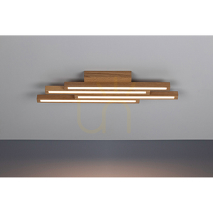 Linus taklampa, 4xLED, 3000 K, 24 W, oljad ek, 59 cm small 1