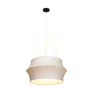 Lotus taklampa, 1xE27, Max. 60 W, svart metall/genomskinlig PVC-sladd/grå lampskärm, Ø 57 cm small 3