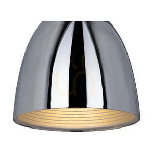 Mads taklampa, 1xE27, Max. 60 W, kromfärgad metall/genomskinlig PVC-kabel, Ø 30 cm small 2