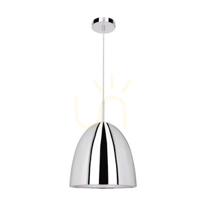 Mads taklampa, 1xE27, Max. 60 W, kromfärgad metall/genomskinlig PVC-kabel, Ø 30 cm small 0