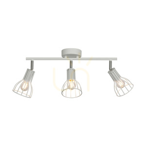 Megan taklampa, 3xE14, Max. 40 W, vit metall, 47,5 cm small 1