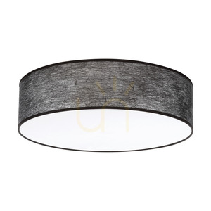 Taklampa Nevoa, 4xE27, Max. 25 W, vit metall/svart skärm, Ø 48 cm small 0