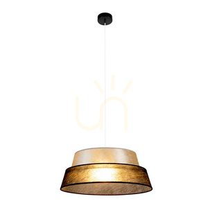 Nevoa taklampa, 1xE27, Max. 60 W, svart metall / genomskinlig PVC-sladd / silver-svart lampskärm, Ø 50 cm small 2