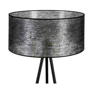 Nevoa golvlampa 1xE27 Max. 40 W, svart metall/svart PVC-sladd/svart lampskärm, Ø 50 cm small 3