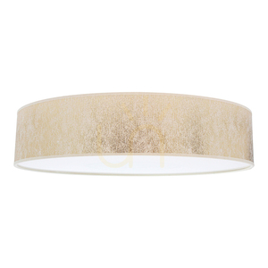 Ora taklampa, 4xE27, Max. 25 W, vit metall/guldfärgad lampskärm, Ø 58 cm small 0