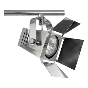 Taklampa med fotomotiv, inkluderar 2 st. GU10-LED-lampor, max.. 5 W, krommetall, 40 cm small 2